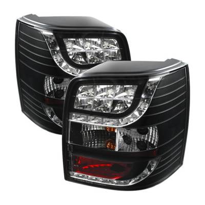 Volkswagen Passat Spyder LED Taillights - Black - 111-VWPAT01-5D-LED-BK