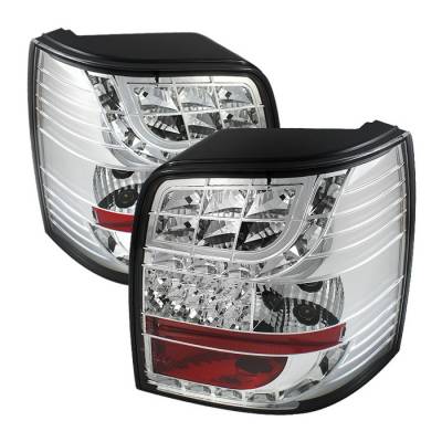 Volkswagen Passat Spyder LED Taillights - Chrome - 444-AA495-DRL-BK