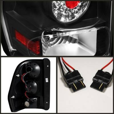 Spyder - Chevrolet Trail Blazer Spyder LED Taillights - Black - ALT-ON-CTB02-LED-BK - Image 2