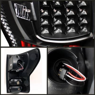 Spyder Auto - Toyota Tundra Spyder LED Taillights - Black - ALT-ON-TTU07-LED-BK - Image 2