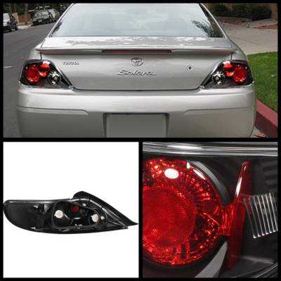 Spyder Auto - Toyota Solara Spyder Altezza Taillights - Black - ALT-YD-TSO98-BK - Image 2