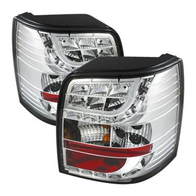 Volkswagen Passat Spyder LED Light Bar Taillights - Chrome - ALT-YD-VWPAT01-5D-LBLED-C