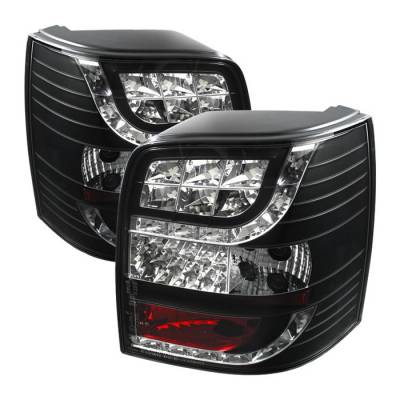 Volkswagen Passat Spyder LED Taillights - Black - ALT-YD-VWPAT01-5D-LED-BK