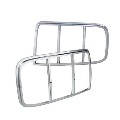 Ford Mustang Spyder ABS Taillight Bezel - Chrome - CA-TB-FM05