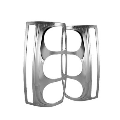 GMC Yukon Spyder ABS Taillights Bezel - Chrome - CA-TB-GY07
