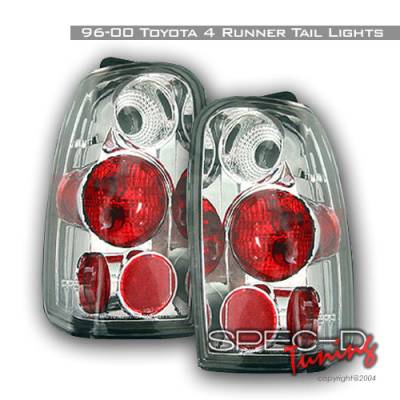 Toyota 4Runner Spec-D Altezza Taillights - Chrome - LT-4RUN96-KS