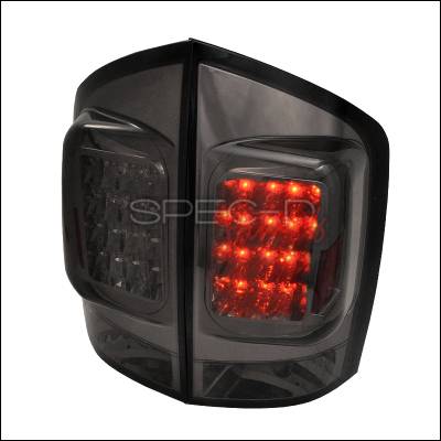 Nissan Armada Spec-D LED Taillights - Red & Smoke - LT-AMD04GLED-TM