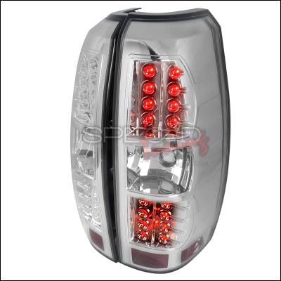 Chevrolet Avalanche Spec-D Chrome LED Taillights - LT-AVA07CLED-TM