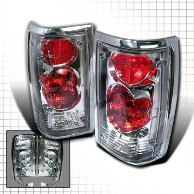 Mazda B2000 Spec-D Altezza Taillights - Chrome - LT-B200086-KS