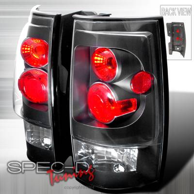 GMC Denali Spec-D Altezza Taillights - Black - LT-DEN07JM-TM