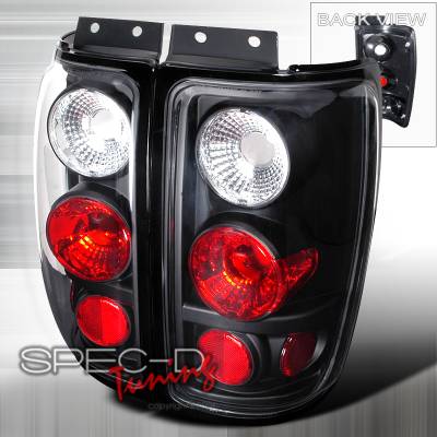 Ford Expedition Spec-D Altezza Taillights - Black - LT-EPED97JM-TM