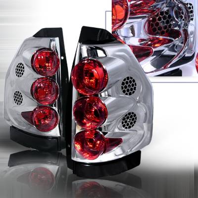 GMC Envoy Spec-D Altezza Taillights - Chrome - LT-EVY02-KS