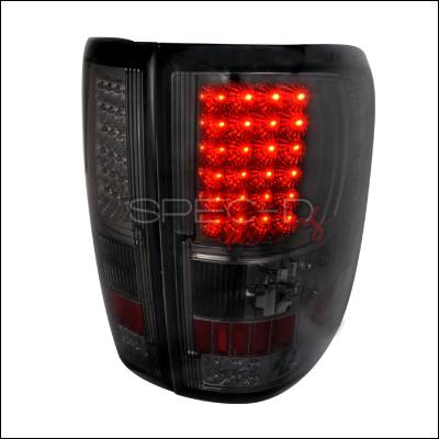 Ford F150 Spec-D LED Taillights - Smoke - LT-F15004GLED-APC