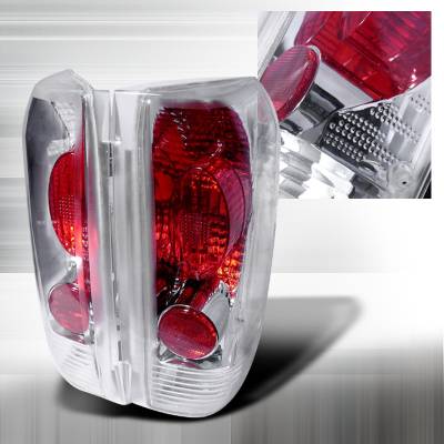 Ford F150 Spec-D Altezza Taillights - Chrome - LT-F15089-KS