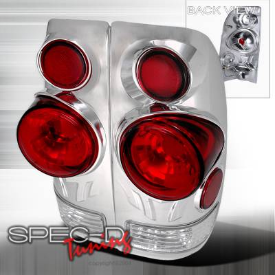 Ford F350 Spec-D Altezza Taillights - Chrome - LT-F150973D-TM