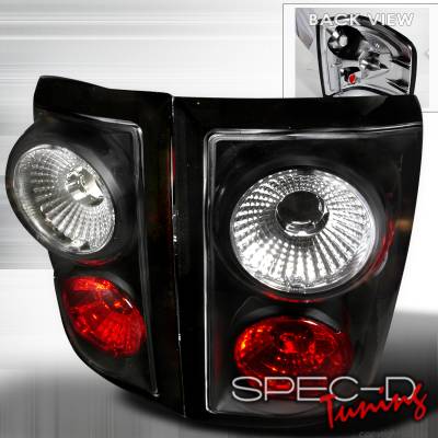 Ford F150 Spec-D Altezza Taillights - Black - LT-F150F01JM-TM