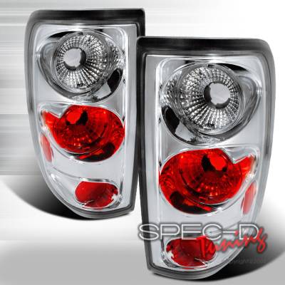 Ford F150 Spec-D Altezza Taillights - Chrome - LT-F150F04CC-TM