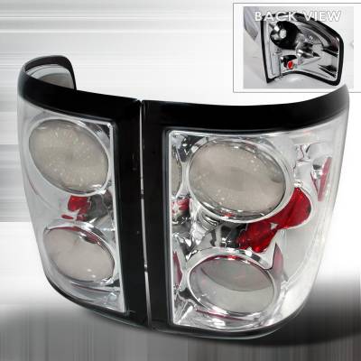Ford F150 Spec-D Altezza Taillights - Chrome - LT-F150F04CR-TM