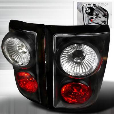 Ford F150 Spec-D Altezza Taillights - Black - LT-F150F04JM-TM
