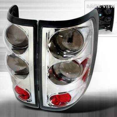 Ford F150 Spec-D Altezza Taillights - Chrome - LT-F150FT04CR-TM