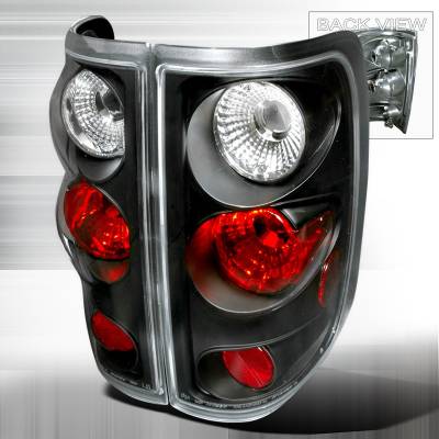 Ford F150 Spec-D Altezza Taillights - Black - LT-F150FT04JM-TM