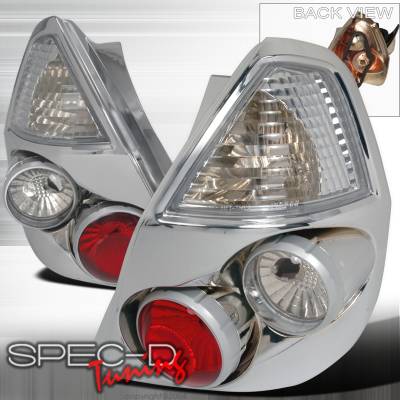 Honda Fit Spec-D Altezza Taillights - Chrome - LT-FIT06-TM