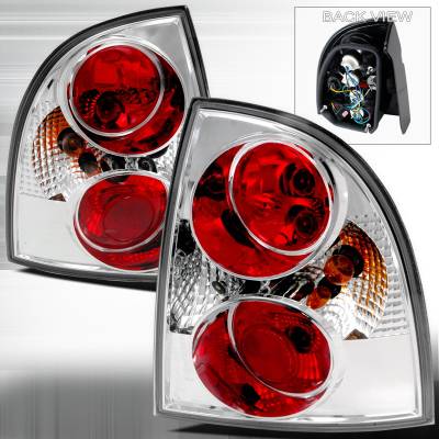 Volkswagen Passat Spec-D Altezza Taillights - Chrome - LT-PAS014-TM