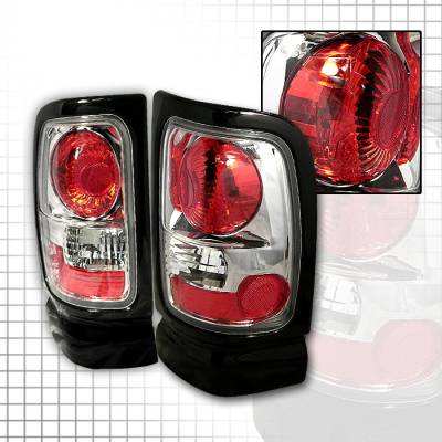 Dodge Ram Spec-D Altezza Taillights - Chrome - LT-RAM94-KS