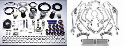 STS Turbo Twin Turbo System Tuner - Includes A Front Mounted Air-To-Air Intercooler - But Not A Blow-Off Valve - COR6005T
