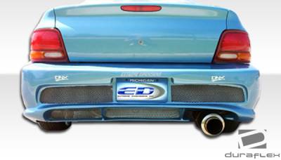 Duraflex - Chrysler Cirrus Duraflex Kombat Rear Bumper Cover - 1 Piece - 101568 - Image 2