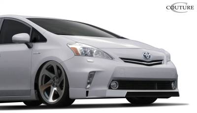Couture - Toyota Prius Couture Vortex Front Lip Under Air Dam Spoiler - 1 Piece - 112371 - Image 2