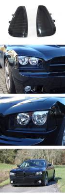 Dodge Charger Black Smoke DEPO Corner Light