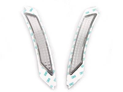 BMW E90/E91 4D/5D Crystal Clear DEPO Front Bumper Reflector