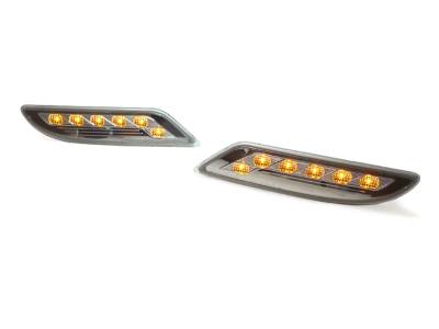 Mercedes W221 S- Class Crystal Clear Amber Led Front DEPO Bumper Light