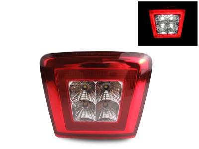 Nissan 370Z Jdm Style Light Bar Cube Red/Clear Lens Led Rear DEPO Fog Light