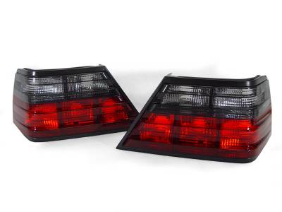 Mercedes W124 Depo Red/Smoke DEPO Tail Lights
