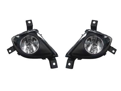 BMW E90 / E91 Am DEPO Fog Lights Set + H8 Halogen Bulbs