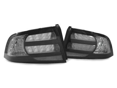 Acura TL Black/Clear Rear DEPO Tail Light