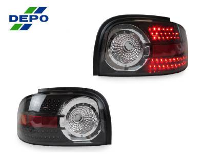 Ford Mustang Depo Black Led DEPO Tail Lights