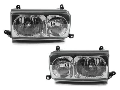 Toyota Land Cruiser Crystal Chrome DEPO Head Light