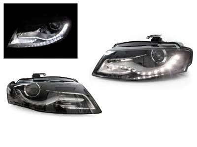 Audi A4 B8 Depo Oem Xenon Style E-Mark Led Projector DEPO Headlight