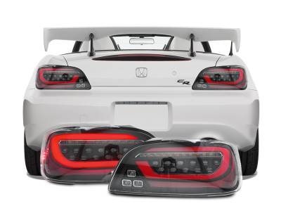 Honda S2000 Ap1/Ap2 Depo Black/Clear Led DEPO Tail Lights