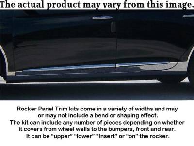 PLYMOUTH GRAND VOYAGER ALL QAA Stainless 7pcs Rocker Panel Trim TH31894