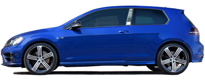 QAA - VOLKSWAGEN GOLF 2dr QAA Stainless 6pcs Rocker Panel Trim TH95620 - Image 2