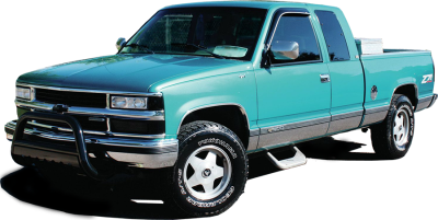 QAA - CHEVROLET SILVERADO 4dr QAA Stainless 11pcs Rocker Panel Trim TH36184 - Image 2