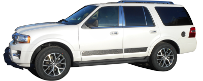 QAA - FORD EXPEDITION 4dr QAA Chrome ABS plastic 4pcs Door Handle Cover DH37308 - Image 2