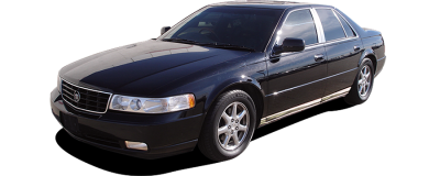 QAA - CADILLAC SEVILLE 4dr QAA Stainless 8pcs Rocker Panel Trim TH38236 - Image 2