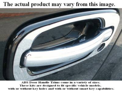QAA - CHEVROLET TAHOE 4dr QAA Chrome ABS plastic 8pcs Door Handle Cover DH40197 - Image 1