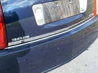 QAA - CADILLAC STS 4dr QAA Stainless 1pcs Rear Deck Accent RD45236 - Image 1