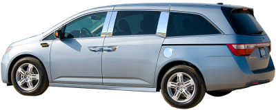 QAA - HONDA ODYSSEY 4dr QAA Stainless 8pcs Rocker Panel Trim TH25245 - Image 3